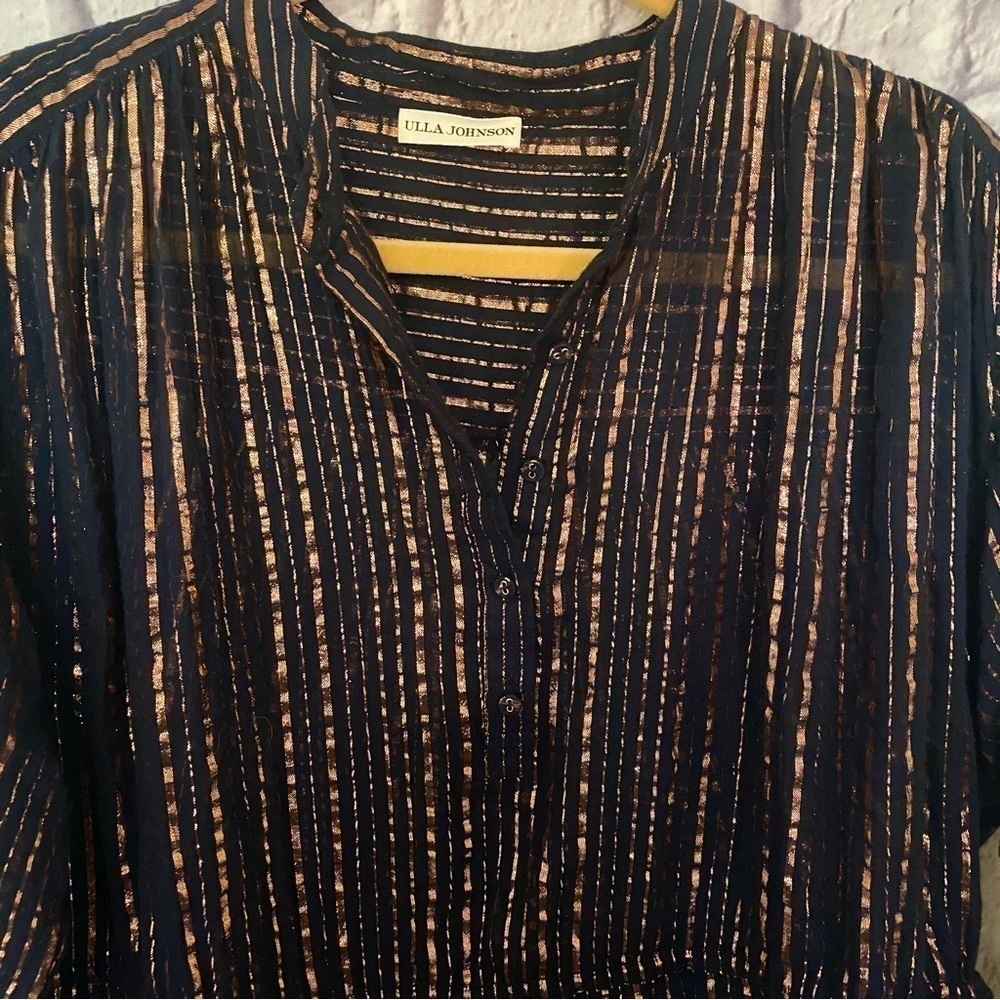 Ulla Johnson Della Dress Midnight 6 - Picture 7 of 13